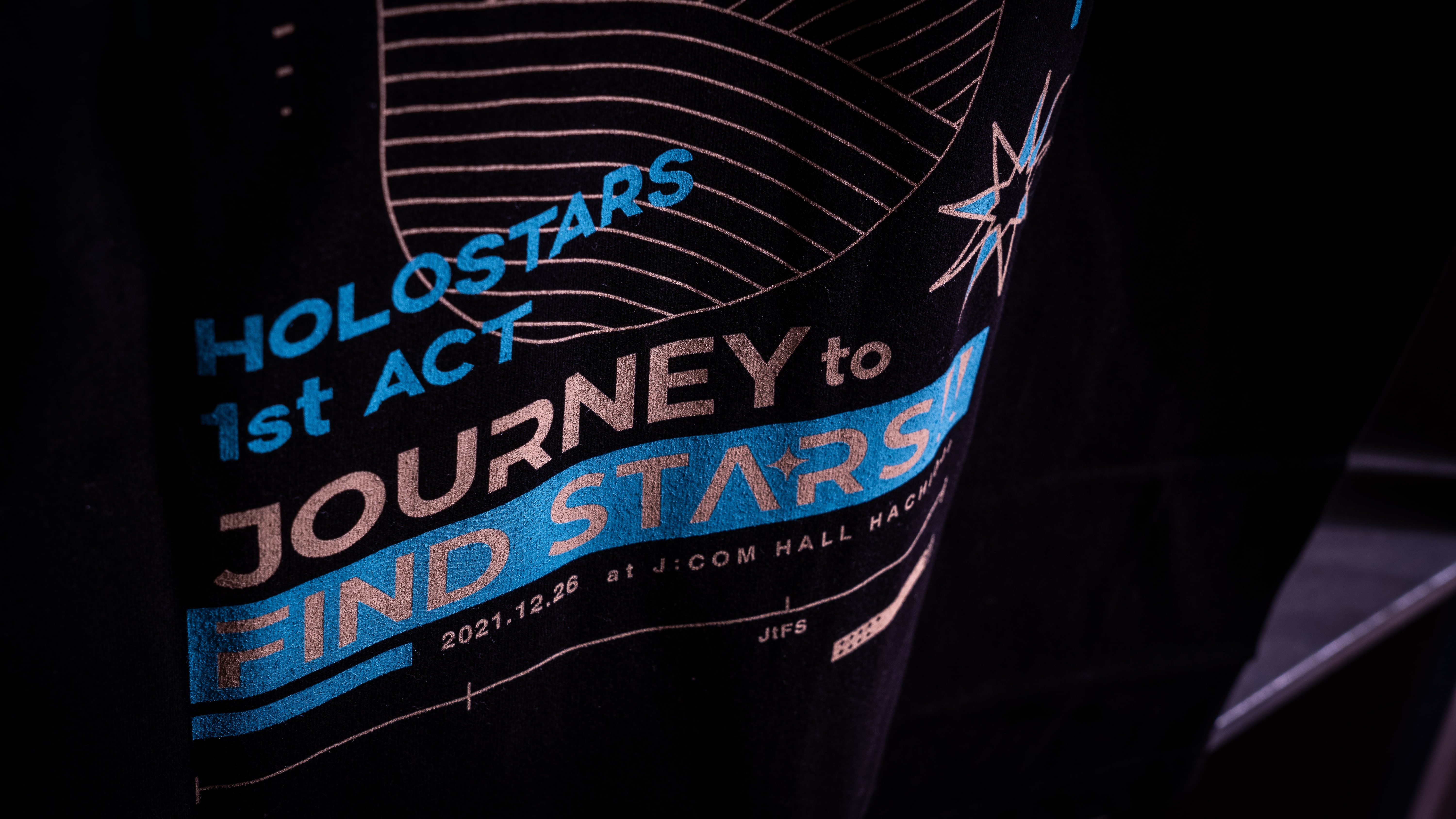 HOLOSTARS 1st ACT「JOURNEY to FIND STARS!!」グッズデザイン