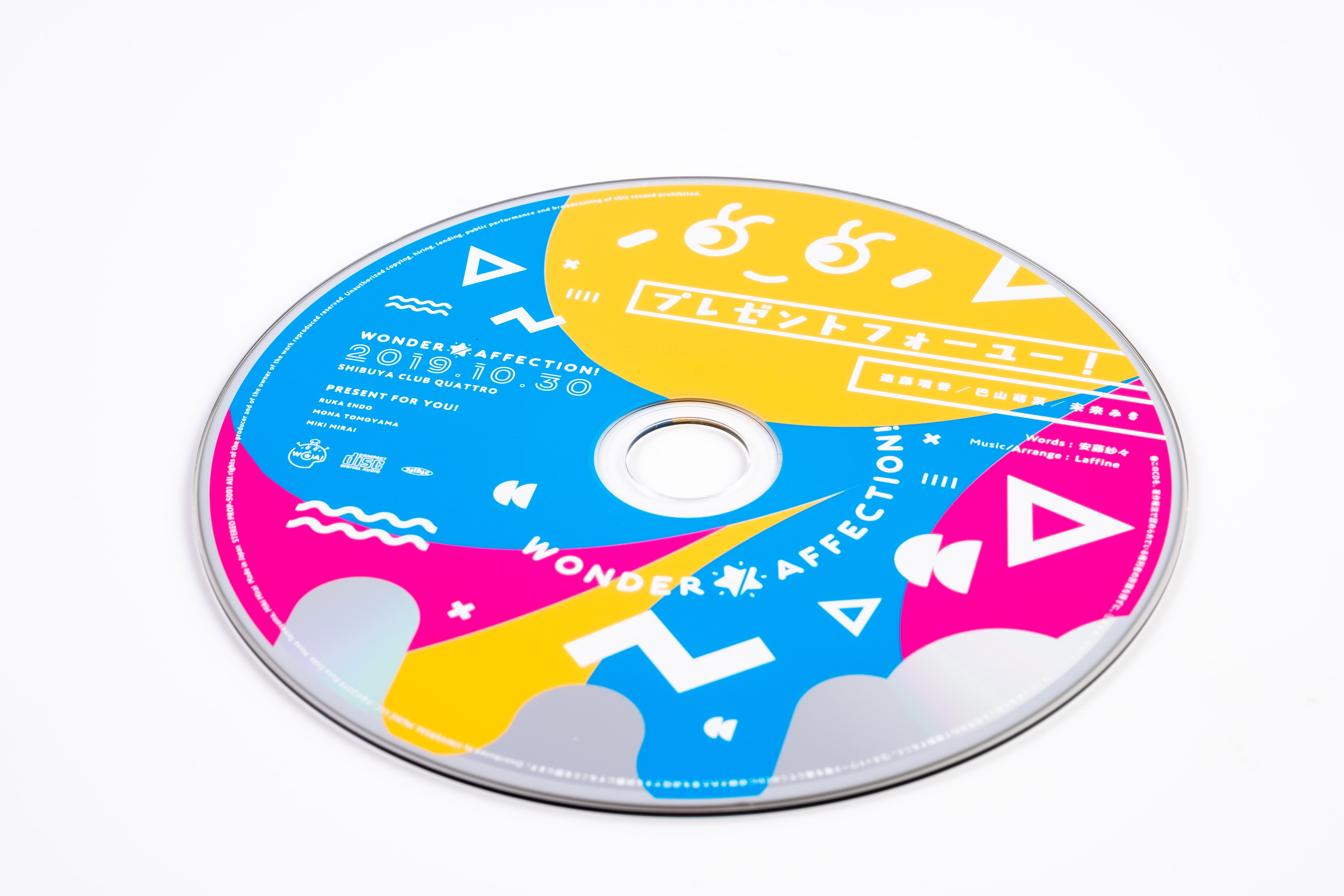 WONDER☆AFFECTION!! CD